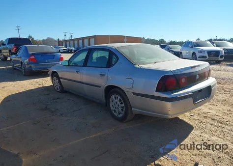 2004 Chevrolet Impala from USA, damaged, VIN 2G1WF52EX49338430